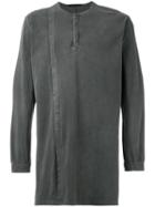 The Viridi-anne - Longsleeved T-shirt - Men - Cotton - 5, Grey, Cotton