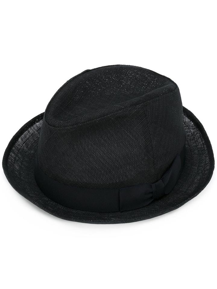 Junya Watanabe Comme Des Garçons Man Classic Strap Hat, Men's, Black, Cotton/ramie