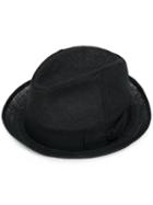 Junya Watanabe Comme Des Garçons Man Classic Strap Hat, Men's, Black, Cotton/ramie