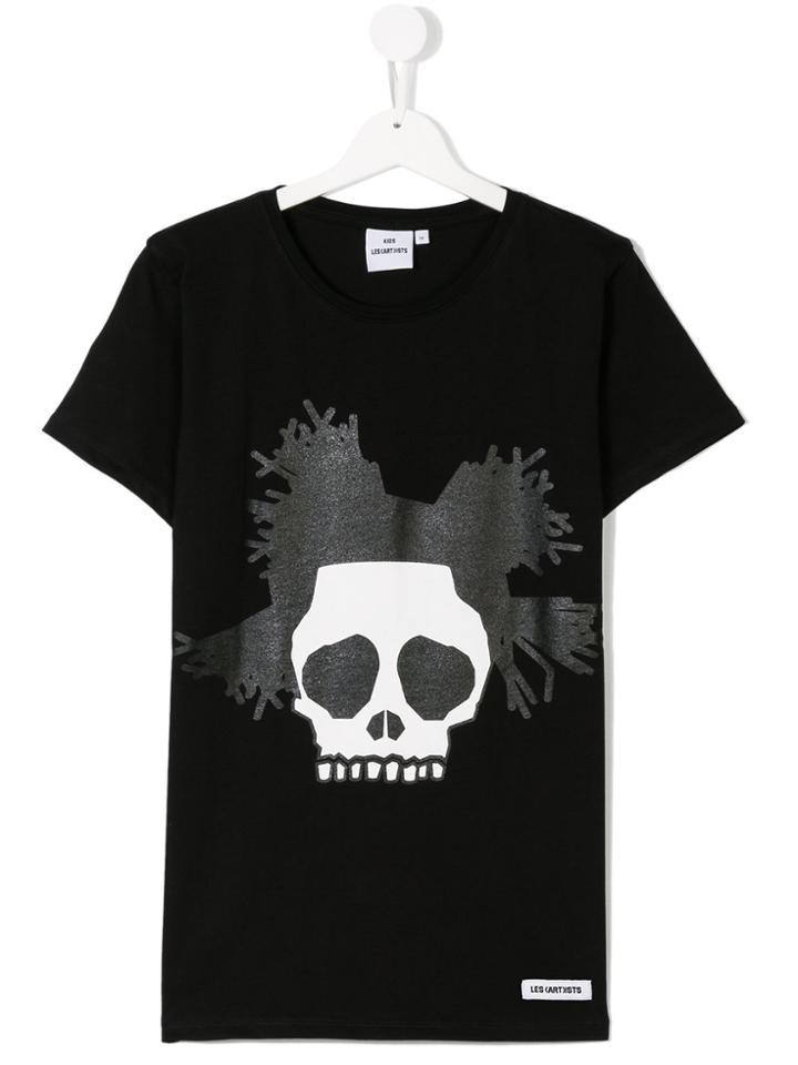 Les (art)ists Kids Skull Jeanmi T-shirt - Black