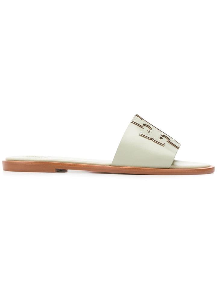 Tory Burch Ines Slides - Green
