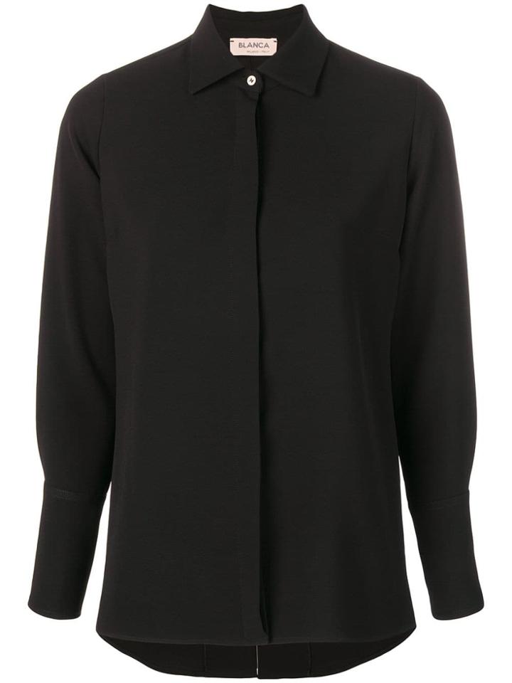 Blanca Loose-fit Shirt - Black