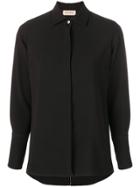 Blanca Loose-fit Shirt - Black