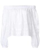 Vita Kin Off-shoulder Blouse - White