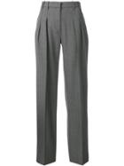 Fendi Belted Cuff Trousers - Black