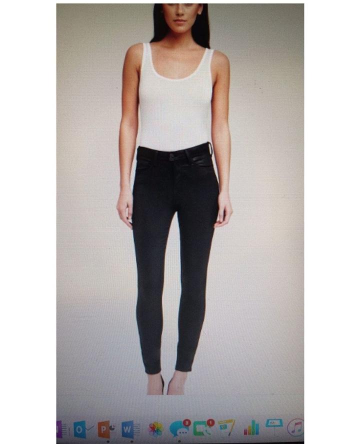 L'agence L'agence - Margot Coated Skinny Jeans - Unavailable