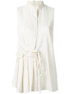 Victoria Victoria Beckham Gessato Shirt - Nude & Neutrals