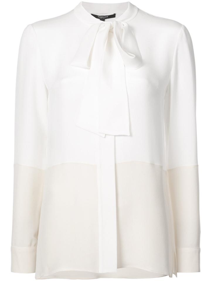 Derek Lam Pussy Bow Shirt - White