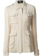 Yang Li Lightweight Military Jacket - Nude & Neutrals