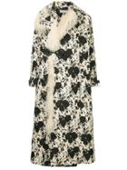 Preen By Thornton Bregazzi Liza Floral Oversize Coat - Multicolour