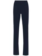 Gloria Coelho High Waist Flared Pants - Blue