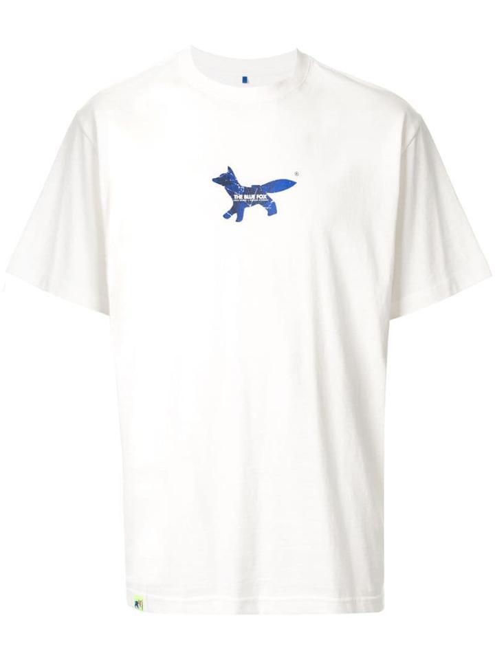Ader Error Maison Kitsuné X Ader Error Fox T-shirt - White