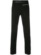 Les Hommes Slim-fit Trousers - Black
