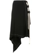 Monse Rope Draped Skirt - Blue