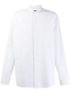 Juun.j Long Sleeved Cotton Shirt - White