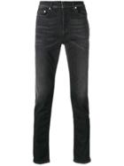 Neil Barrett Stripe Detail Skinny Jeans - Grey