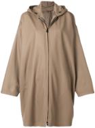 Jil Sander Hooded Raincoat - Nude & Neutrals