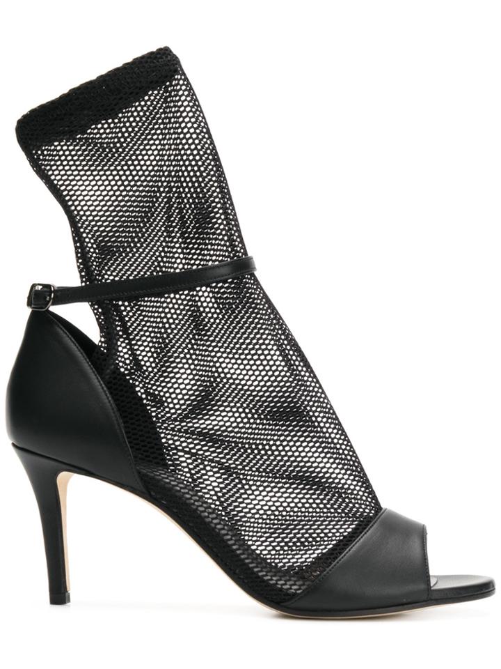 Marc Ellis Mesh Sock Sandals - Black