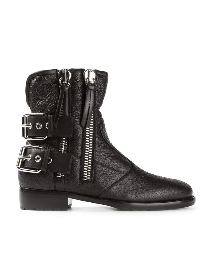 Giuseppe Zanotti Design Buckle Fastening Biker Boots