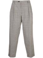 Gucci Plaid Check Trousers - Grey
