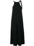 The Row Sapron Maxi Dress - Black
