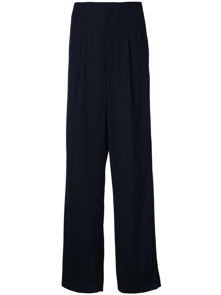 Ms Min Palazzo Pants - Blue