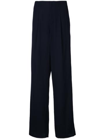 Ms Min Palazzo Pants - Blue