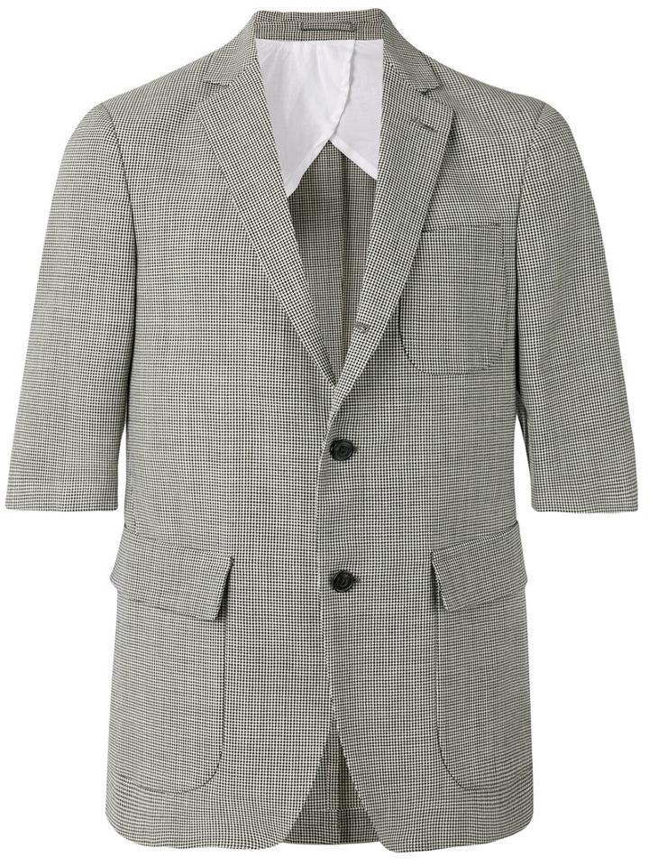 Lardini - Short-sleeve Blazer - Men - Polyester/wool - 48, White, Polyester/wool
