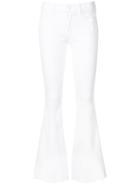 Mother Bootcut Jeans - White