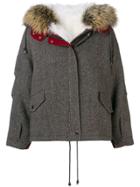 Liska Detachable Collar Jacket - Brown