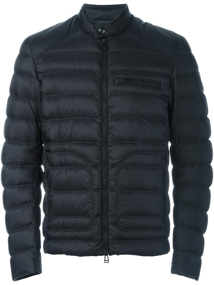 Belstaff Logo Patch Padded Jacket