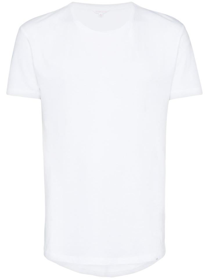 Orlebar Brown Tailored Fit Crew Neck T-shirt - White