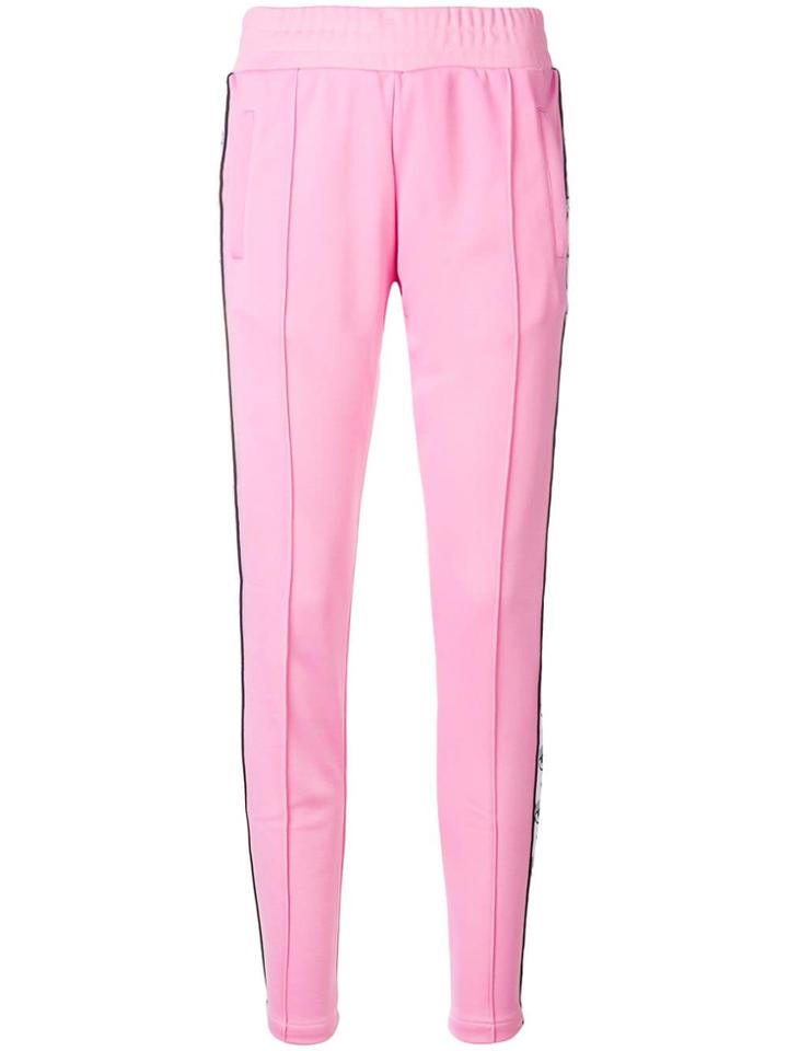 Chiara Ferragni Logomania Track Pants - Pink & Purple