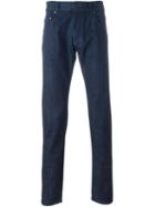 Giorgio Armani Straight Leg Jeans, Men's, Size: 36, Blue, Cotton
