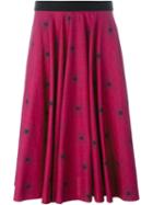 Eggs Carlito Skirt, Women's, Size: 44, Pink/purple, Cotton/polyester