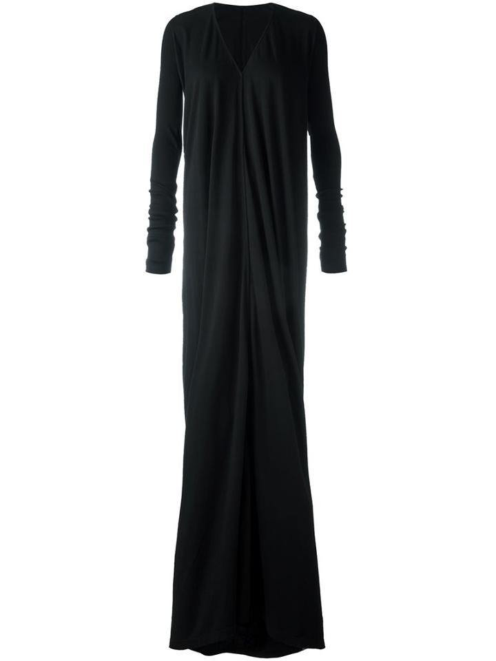 Rick Owens Drkshdw 'cascade'maxidress