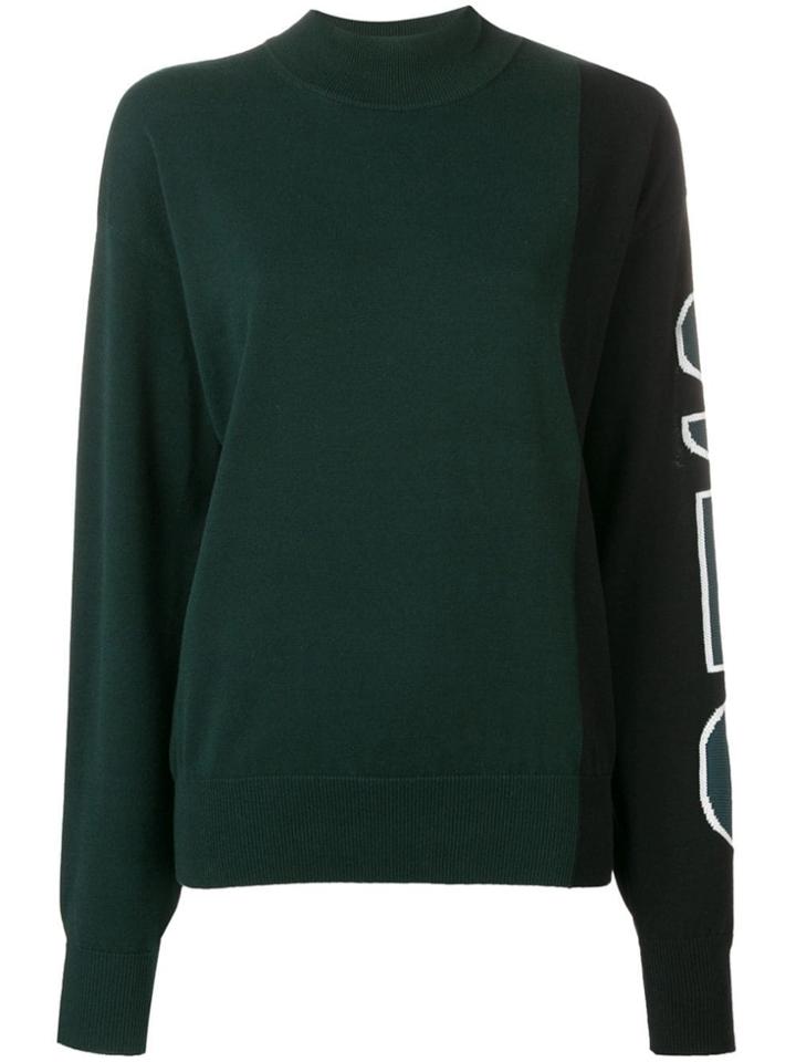 See By Chloé Logo Print Jumper - Green