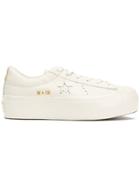 Converse One Star Platform Sneakers - White