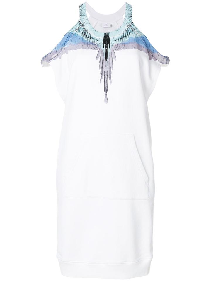 Marcelo Burlon County Of Milan Wing Dress - White