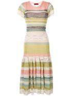 Missoni Peplum Midi Dress - Multicolour