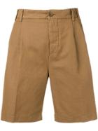 Aspesi Slim-fit Chino Shorts - Brown