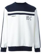 Adidas Originals '83-c' Crew Sweat, Men's, Size: Small, White, Cotton/polyester