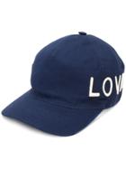 Gucci Embroidered Baseball Hat - Blue