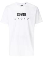 Edwin Branded T-shirt - White
