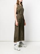 Comme Des Garçons Vintage 1990's Drawstring Maxi Dress - Green