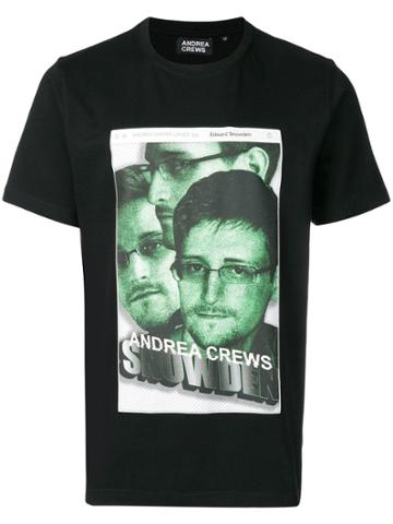 Andrea Crews Snowden T-shirt - Black