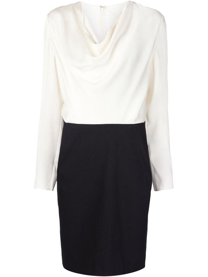 Lanvin Bi-material Dress
