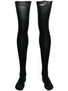 Wolford Fatal 80 Seamless Stay-ups - Black