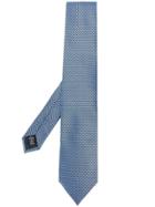 Ermenegildo Zegna Square Patterned Tie - Blue