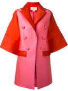 Antonio Berardi Colour Block Voluminous Coat